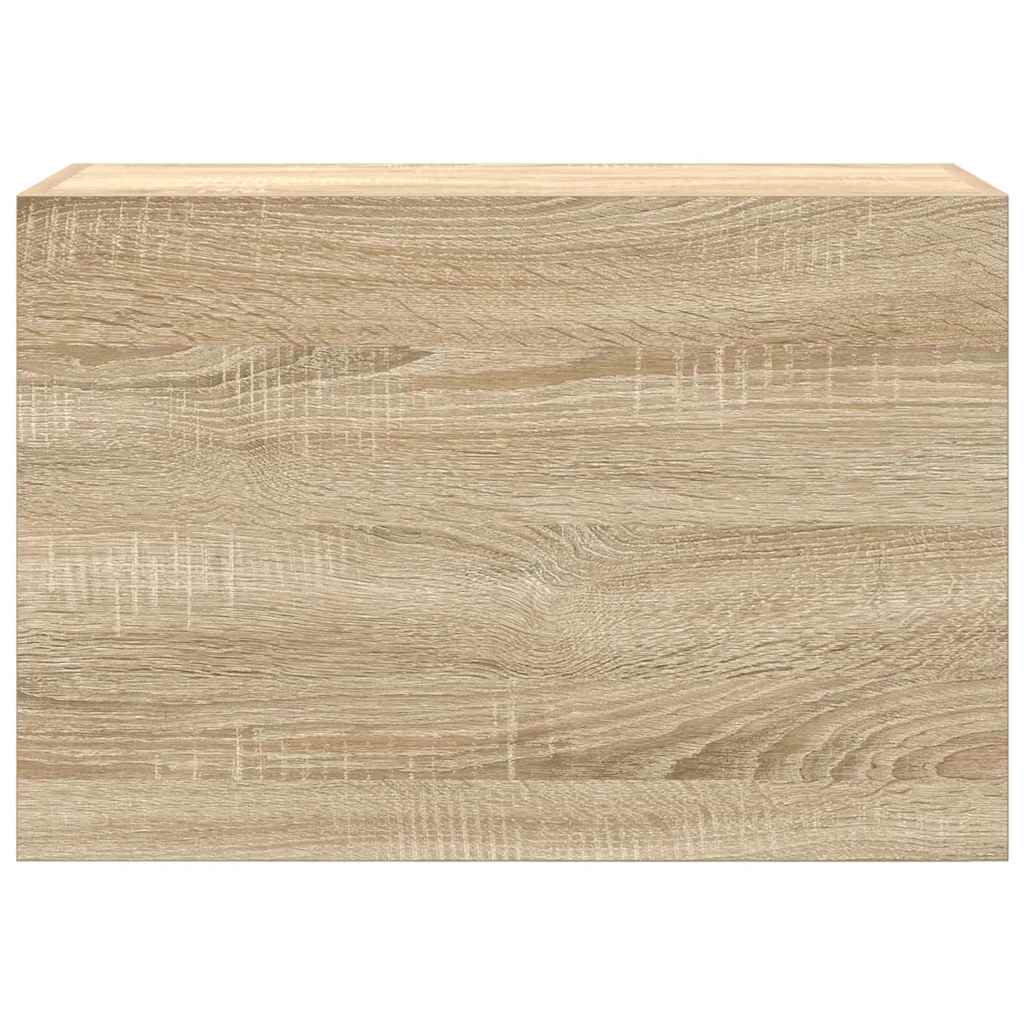 vidaXL Ντουλάπι τοίχου μπάνιου Sonoma Oak 60x25x40 cm Ξύλινη κατασκευή