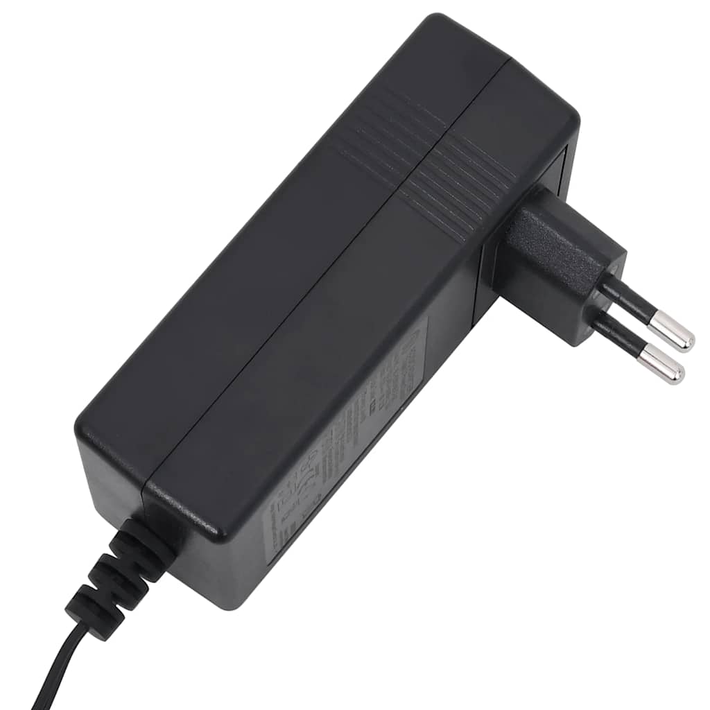 vidaXL Πολυθρόνα Μασάζ Ανακλινόμενη Μαύρη Υφασμάτινη