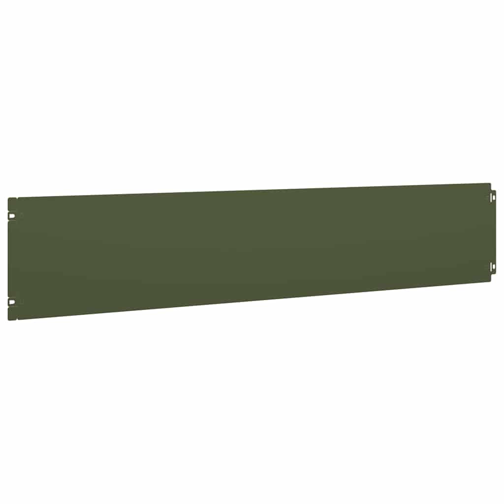 vidaXL Περιφράξεις γκαζόν 30 τεμάχια Ελαιοπράσινο 20x103 cm