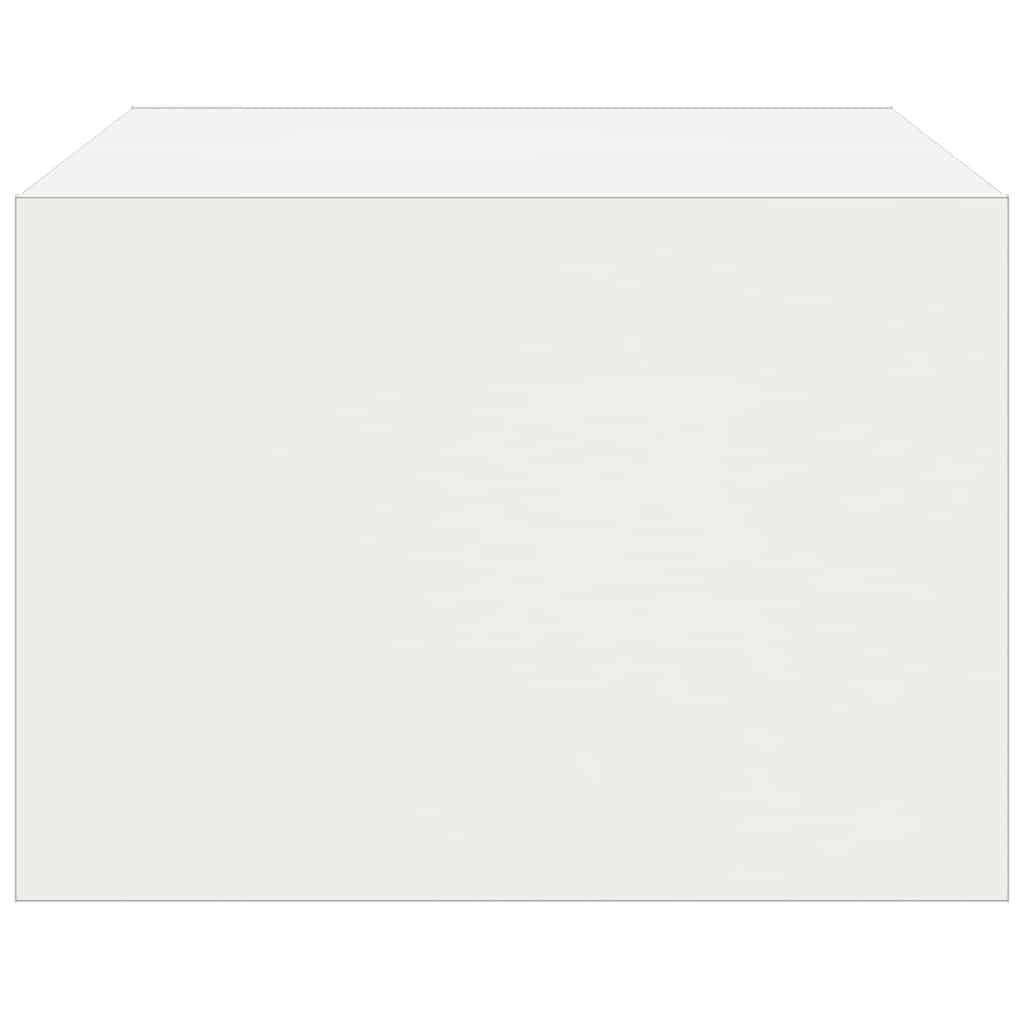vidaXL Έπιπλο Τηλεόρασης με LED Λευκό 75x35,5x25 εκ.
