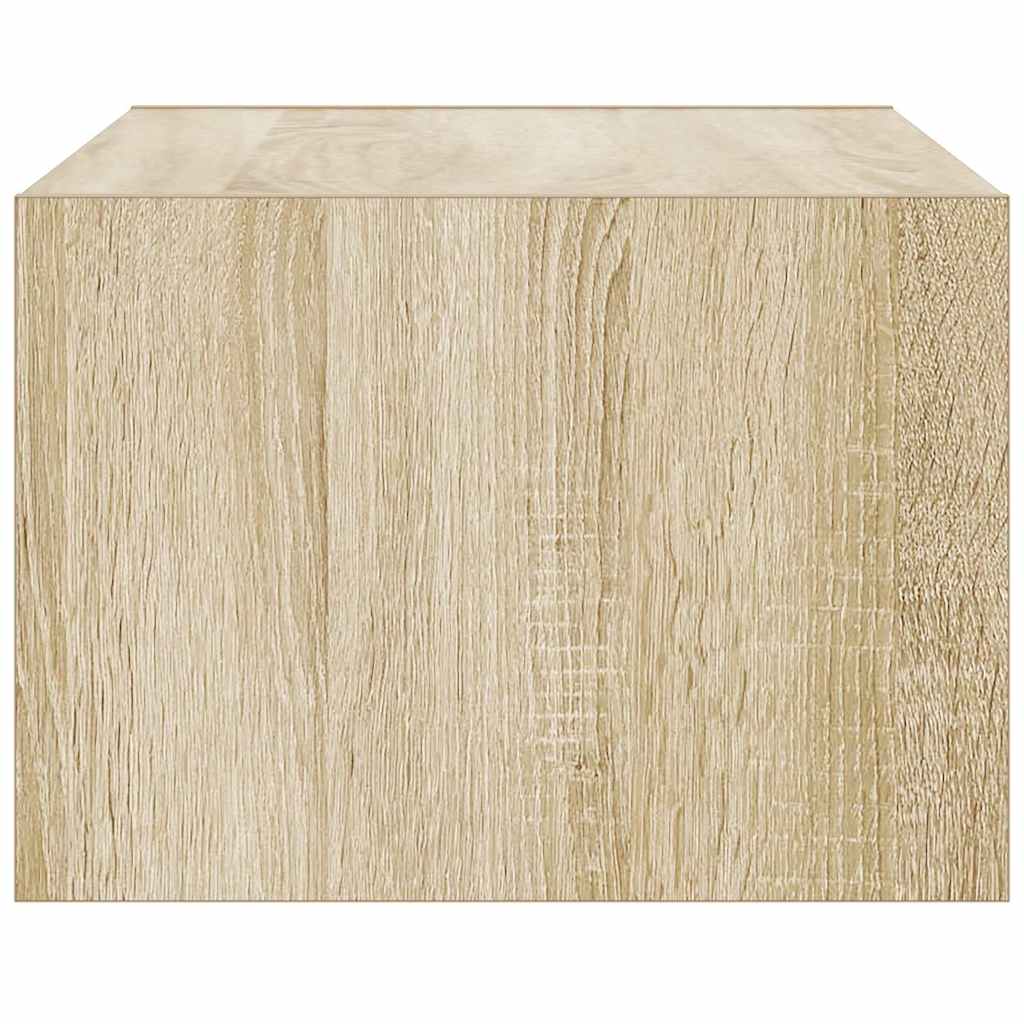 ντουλάπι τηλεόρασης vidaXL με φώτα LED Sonoma Oak 75x35,5x25 cm
