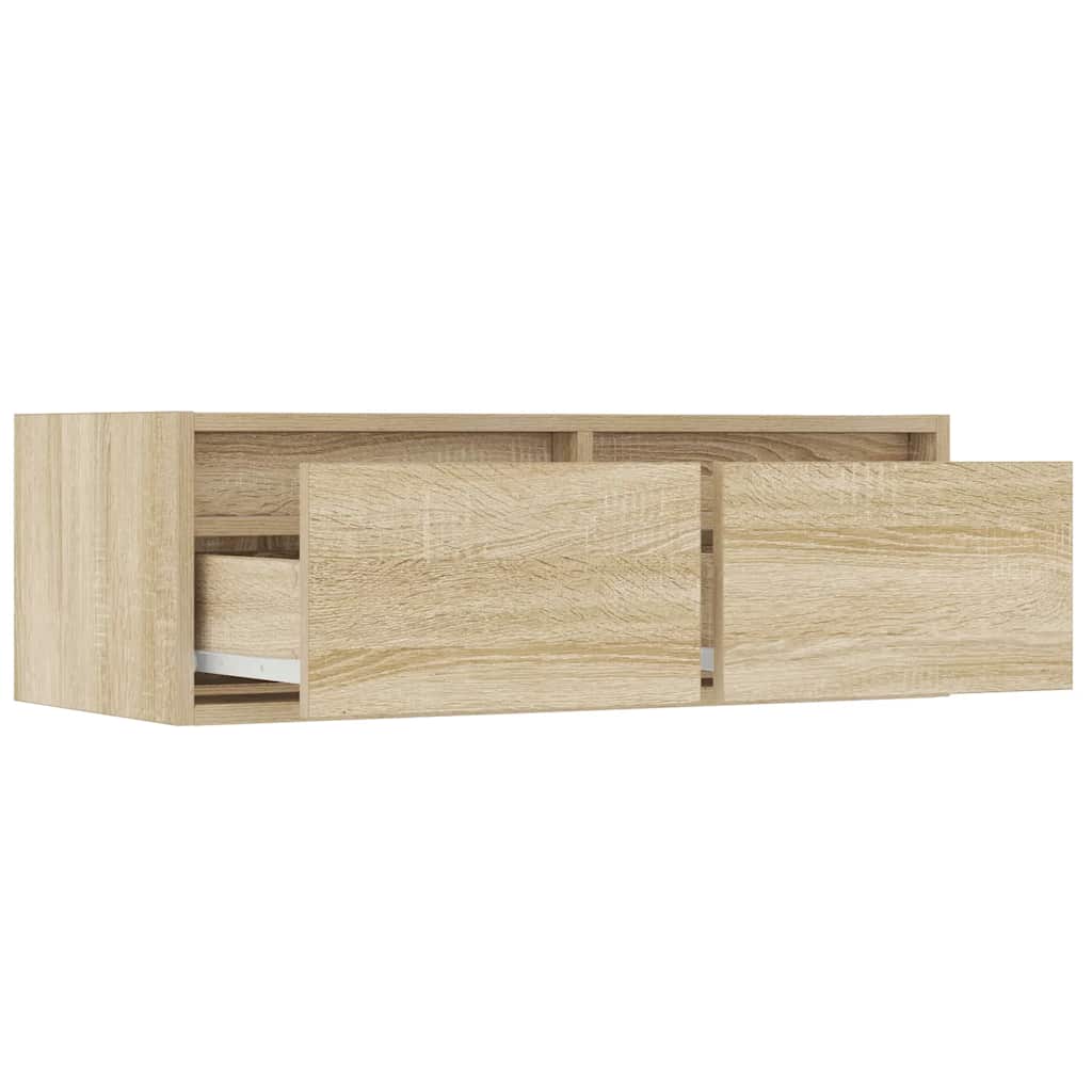 ντουλάπι τηλεόρασης vidaXL με φώτα LED Sonoma Oak 75x35,5x25 cm
