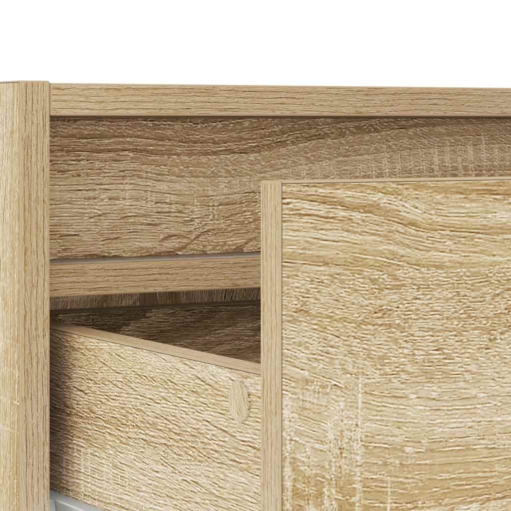 ντουλάπι τηλεόρασης vidaXL με φώτα LED Sonoma Oak 75x35,5x25 cm