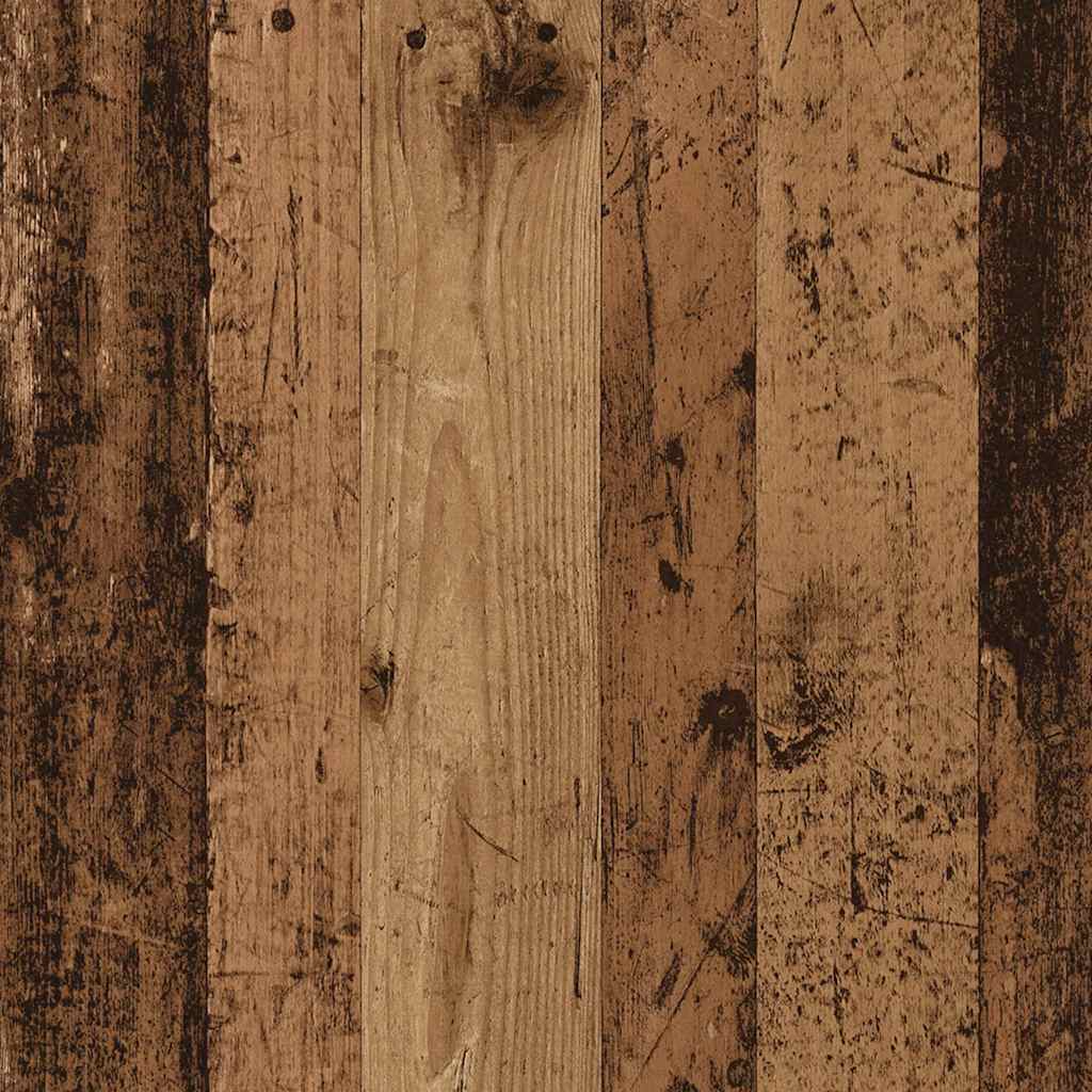 vidaXL Βιβλιοθήκη 3 επιπέδων Παλιό Ξύλο 60x30x120 cm Ξύλινη κατασκευή