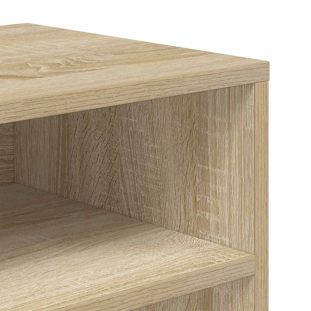 vidaXL Βιβλιοθήκη Χρώμα Sonoma Δρυς 66x31x80 εκ. Επεξεργασμένο Ξύλο