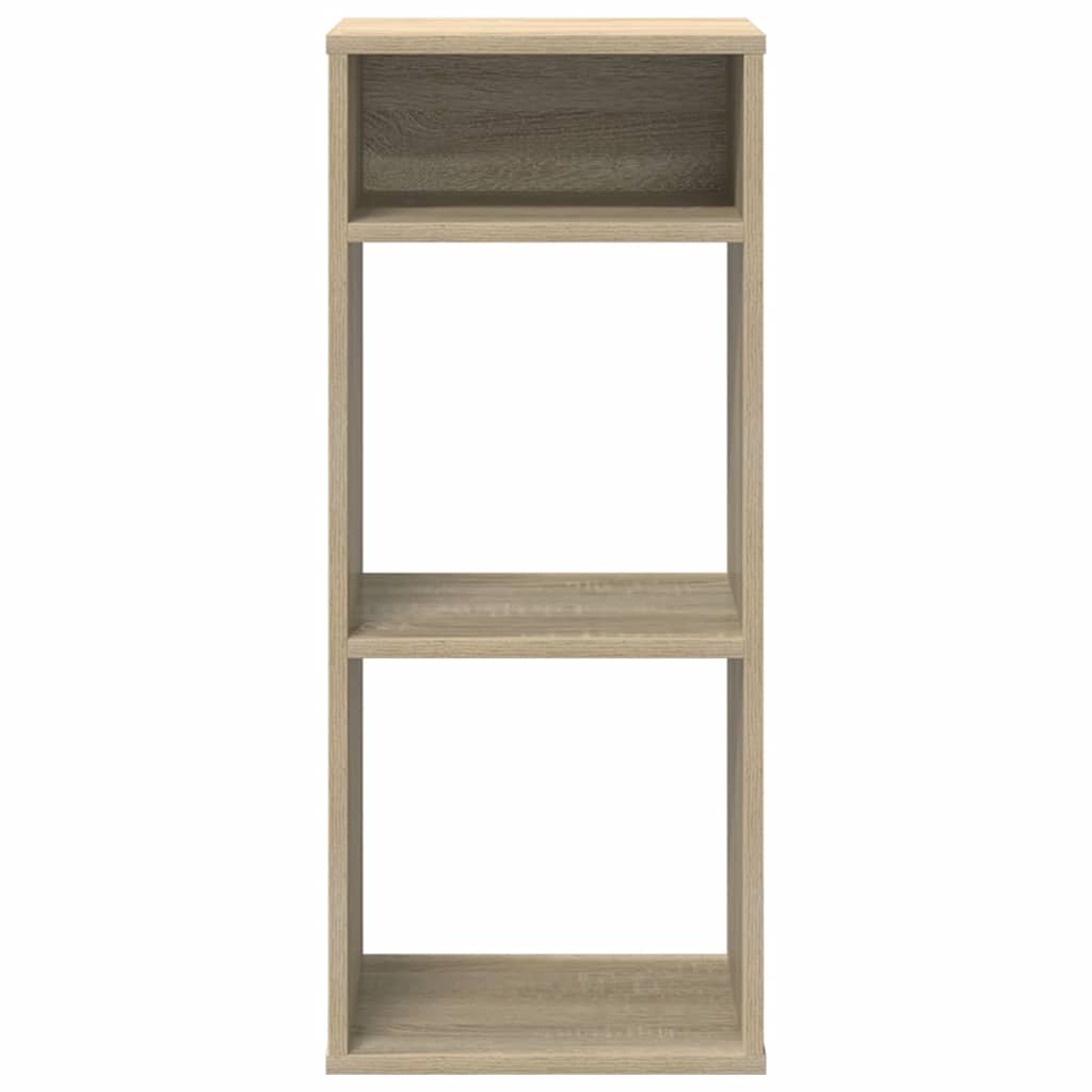 vidaXL Βιβλιοθήκη Χρώμα Sonoma Δρυς 34x31x80 εκ. από Μοριοσανίδα