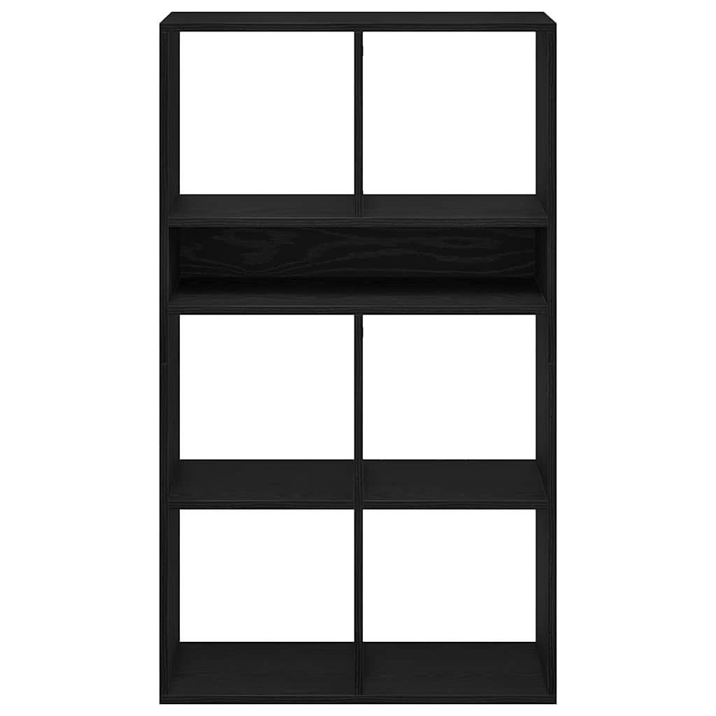 vidaXL Βιβλιοθήκη Μαύρη 66x31x112 εκ. από Επεξεργασμένο Ξύλο