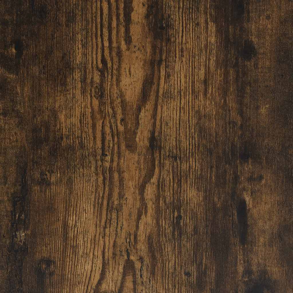 vidaXL Βιβλιοθήκη Καπνιστή Δρυς 66x31x80 εκ. από Επεξεργασμένο Ξύλο