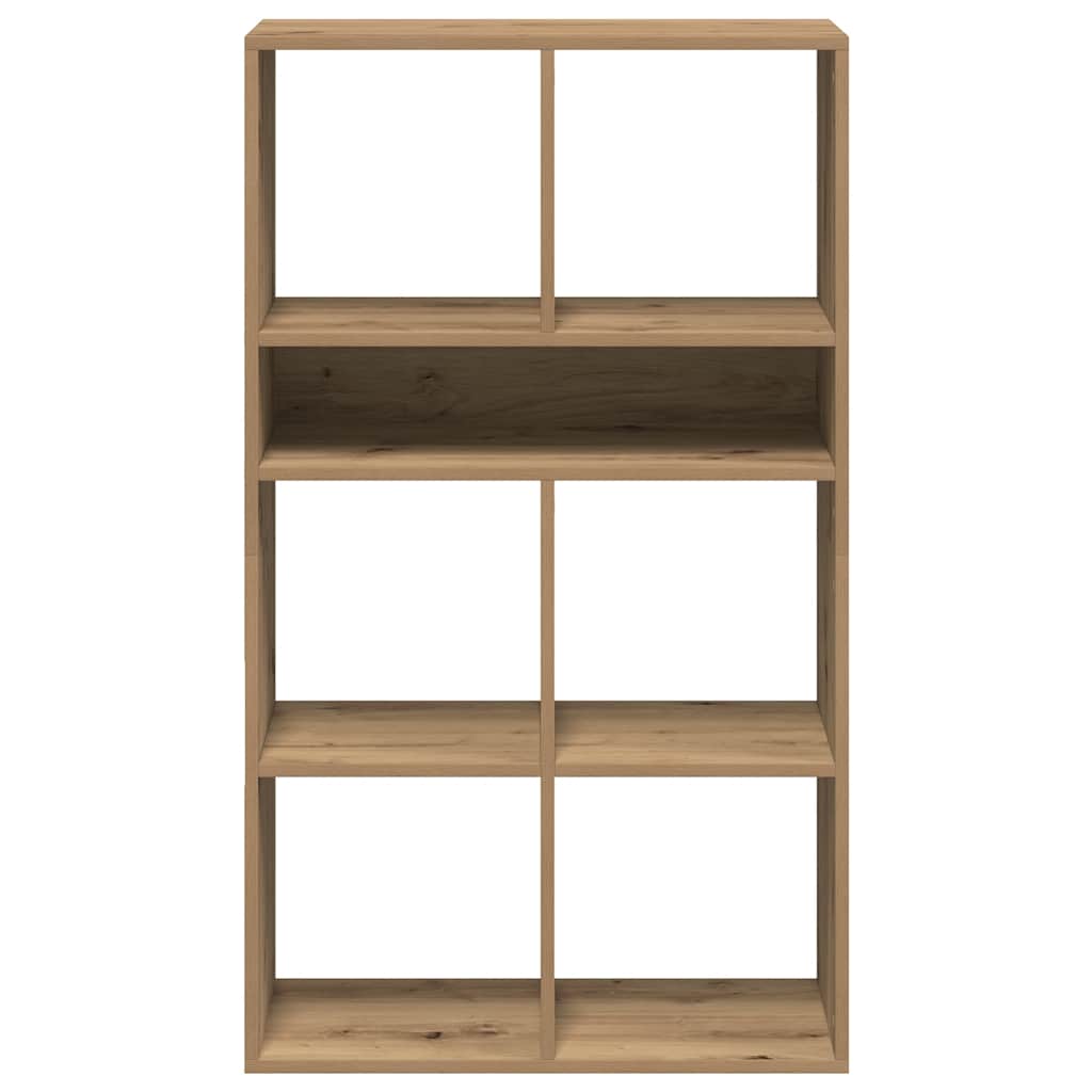 vidaXL Βιβλιοθήκη Artisan Δρυς 66x31x112 εκ. Επεξεργασμένο Ξύλο