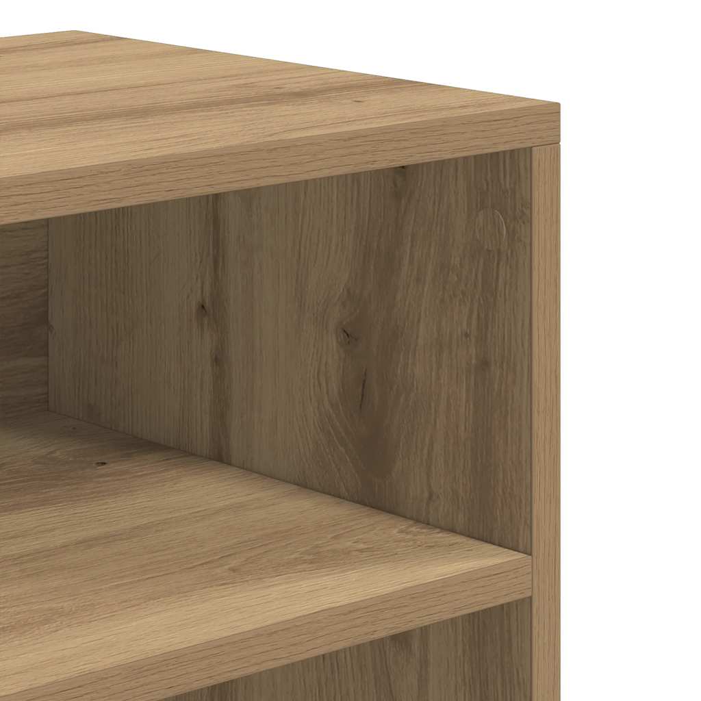 vidaXL Βιβλιοθήκη Artisan Δρυς 60x30x71,5 εκ. Επεξεργασμένο Ξύλο