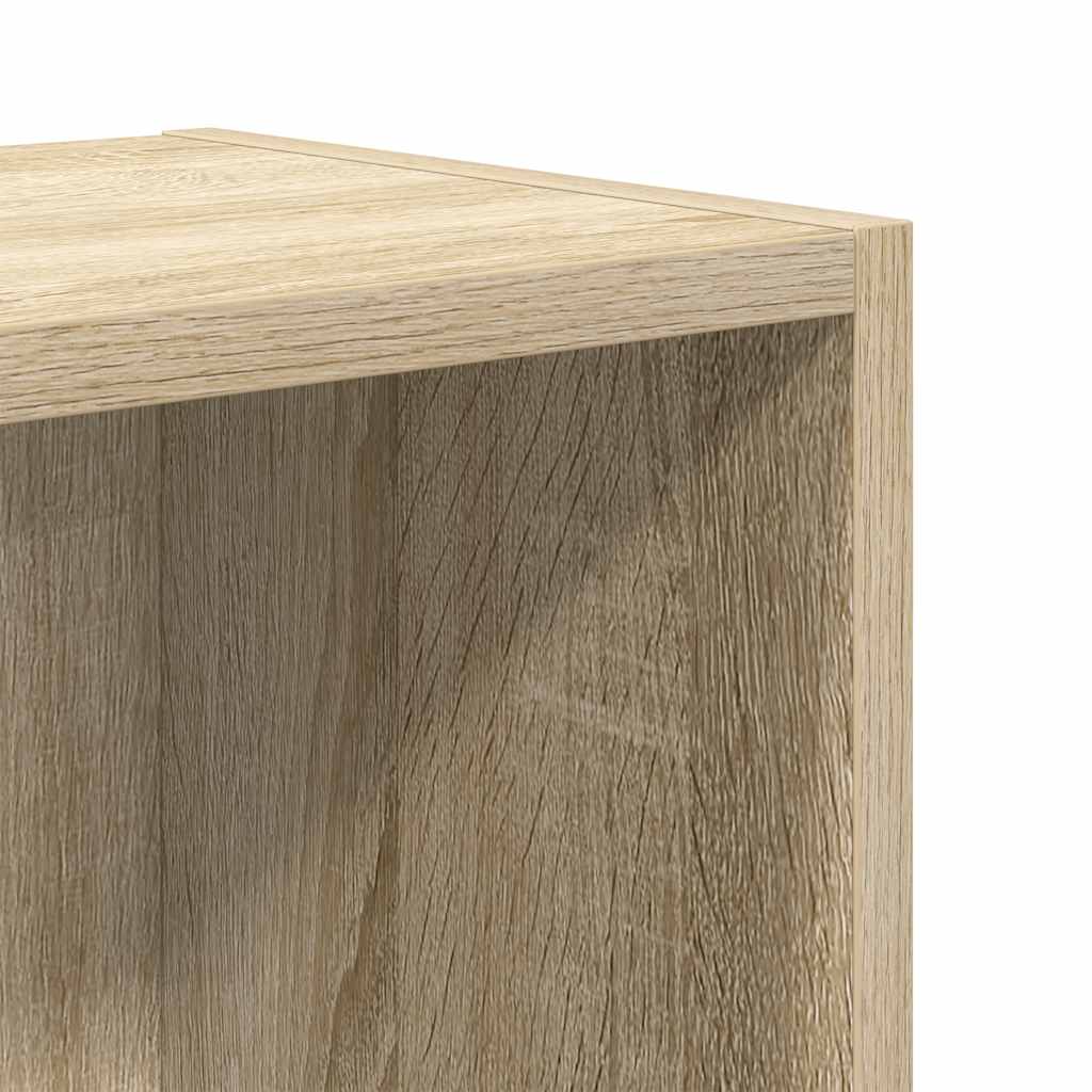 vidaXL Βιβλιοθήκη Sonoma Δρυς 31x24x52 εκ. από Επεξεργασμένο Ξύλο