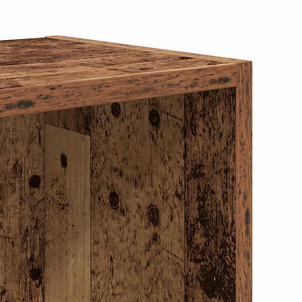 vidaXL Βιβλιοθήκη Όψη Παλαιού Ξύλου 31x24x52 εκ. Επεξεργασμένο Ξύλο