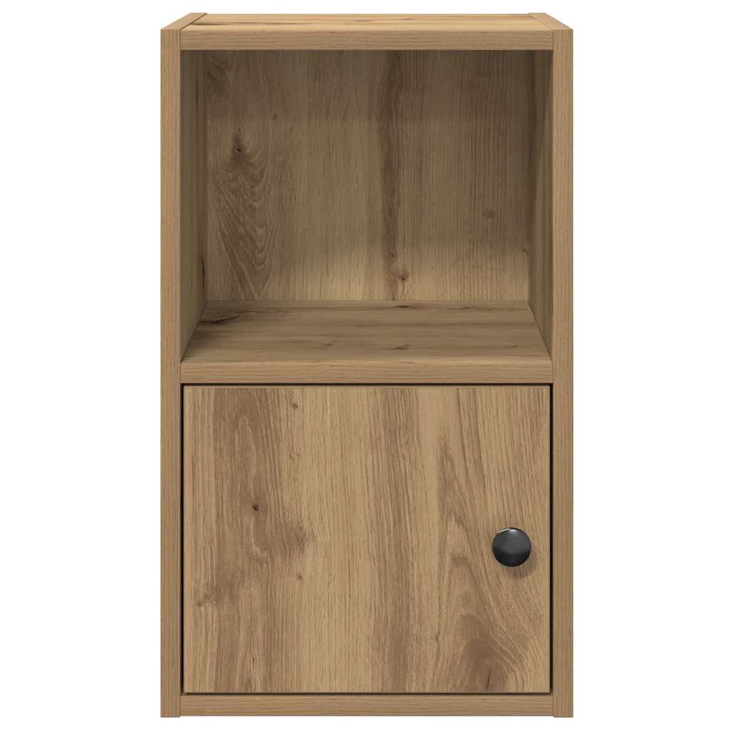 vidaXL Βιβλιοθήκη Αρτισιανή Δρυς 31x24x52 εκ. Επεξ. Ξύλο