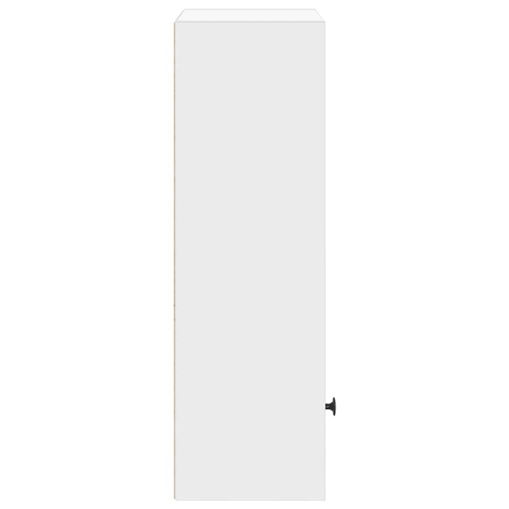 vidaXL Βιβλιοθήκη Λευκή 31x24x77 εκ. από Επεξεργασμένο Ξύλο