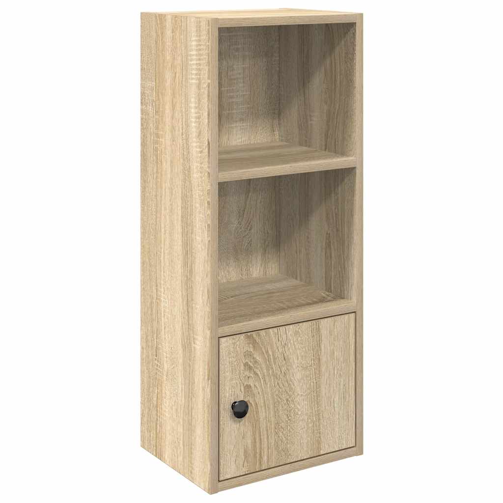 vidaXL Βιβλιοθήκη Sonoma Δρυς 31x24x77 εκ. από Επεξεργασμένο Ξύλο