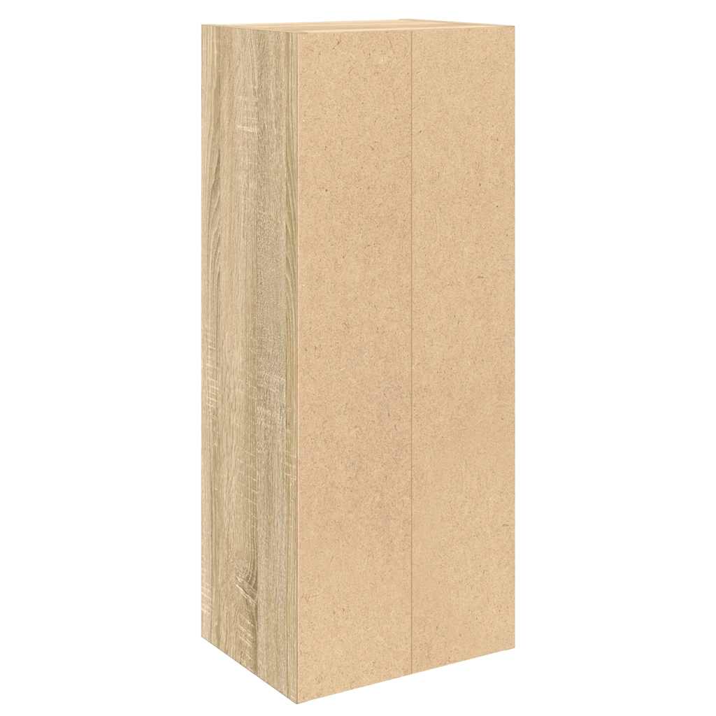 vidaXL Βιβλιοθήκη Sonoma Δρυς 31x24x77 εκ. από Επεξεργασμένο Ξύλο