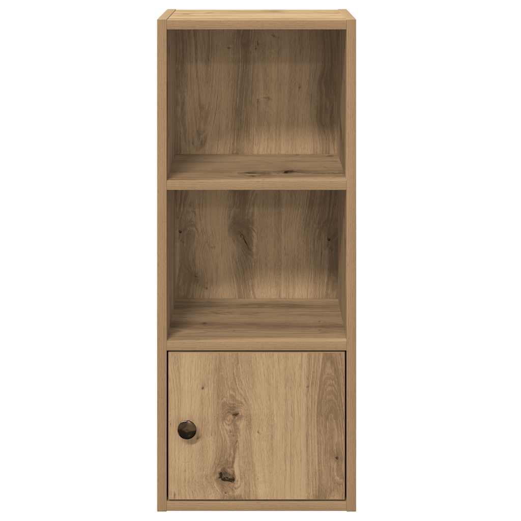 vidaXL Βιβλιοθήκη Αρτισιανή Δρυς 31x24x77 εκ. Επεξ. Ξύλο