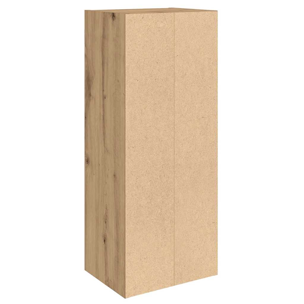 vidaXL Βιβλιοθήκη Αρτισιανή Δρυς 31x24x77 εκ. Επεξ. Ξύλο