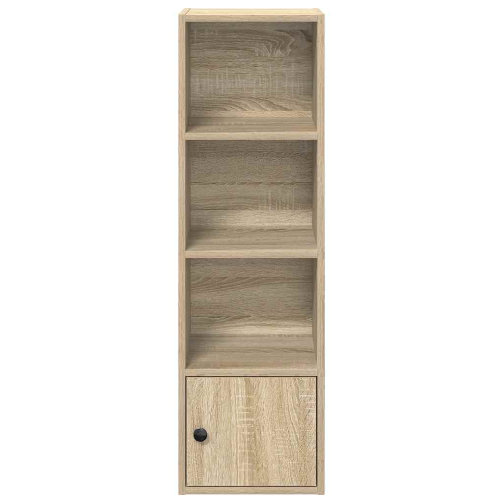 vidaXL Βιβλιοθήκη Sonoma Δρυς 31x24x102 εκ. από Επεξεργασμένο Ξύλο