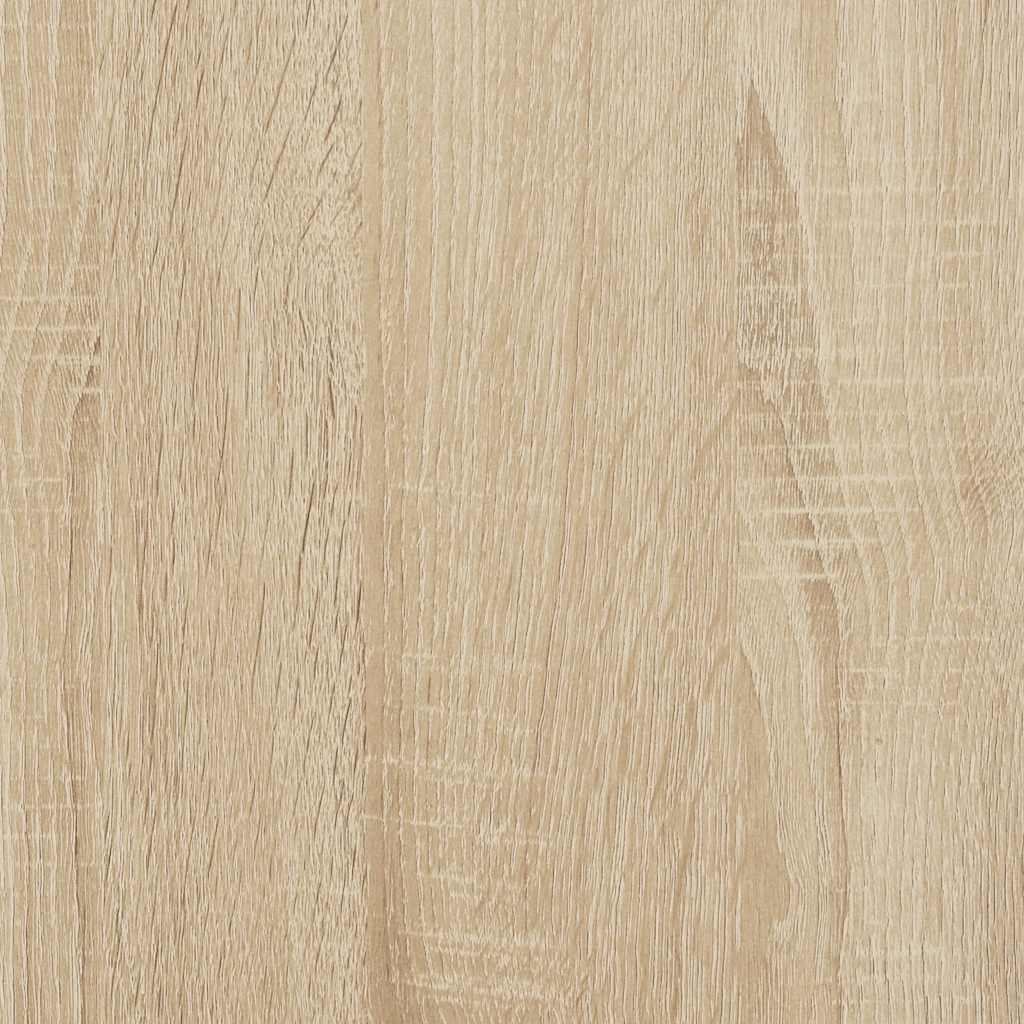 vidaXL Βιβλιοθήκη Sonoma Δρυς 31x24x127 εκ. από Επεξεργασμένο Ξύλο