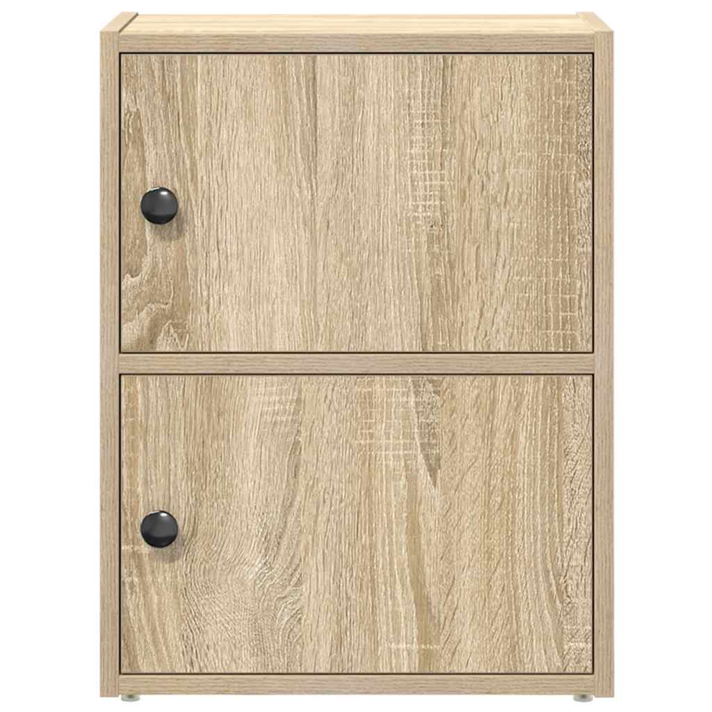 vidaXL Βιβλιοθήκη Sonoma Δρυς 40x24x52 εκ. από Επεξεργασμένο Ξύλο