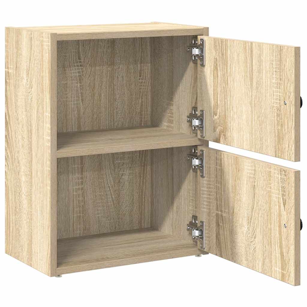 vidaXL Βιβλιοθήκη Sonoma Δρυς 40x24x52 εκ. από Επεξεργασμένο Ξύλο