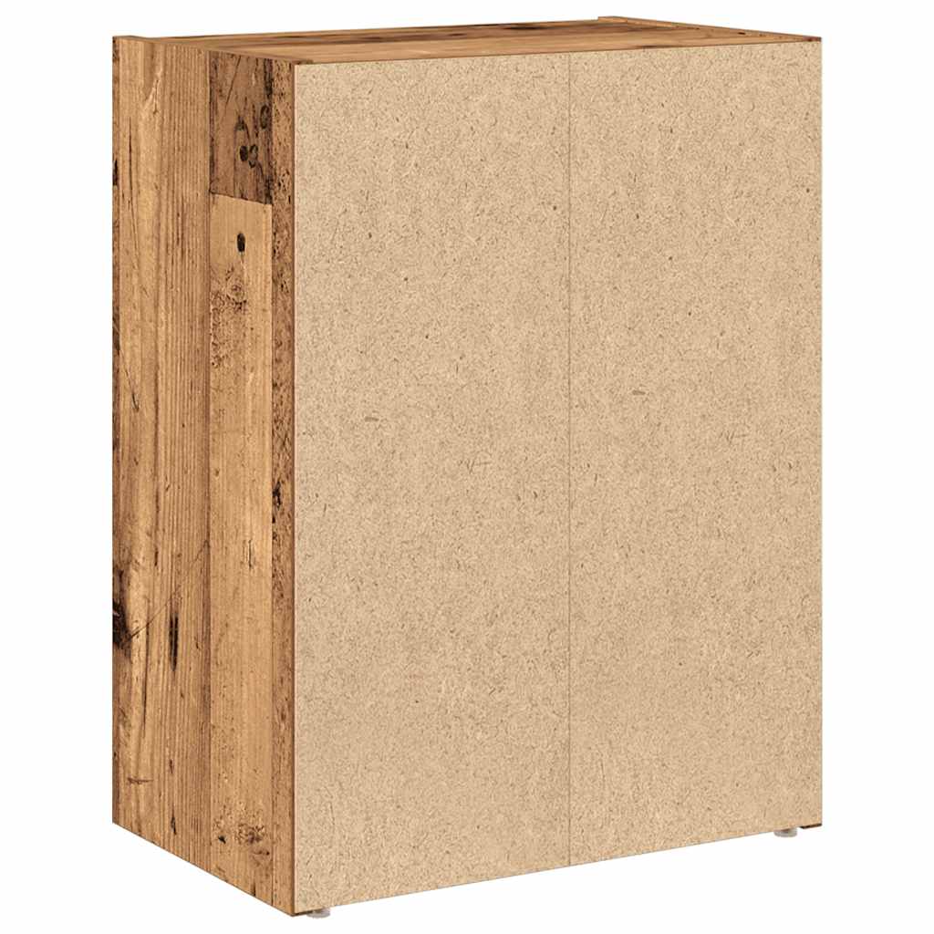 vidaXL Βιβλιοθήκη Όψη Παλαιού Ξύλου 40x24x52 εκ. Επεξεργασμένο Ξύλο