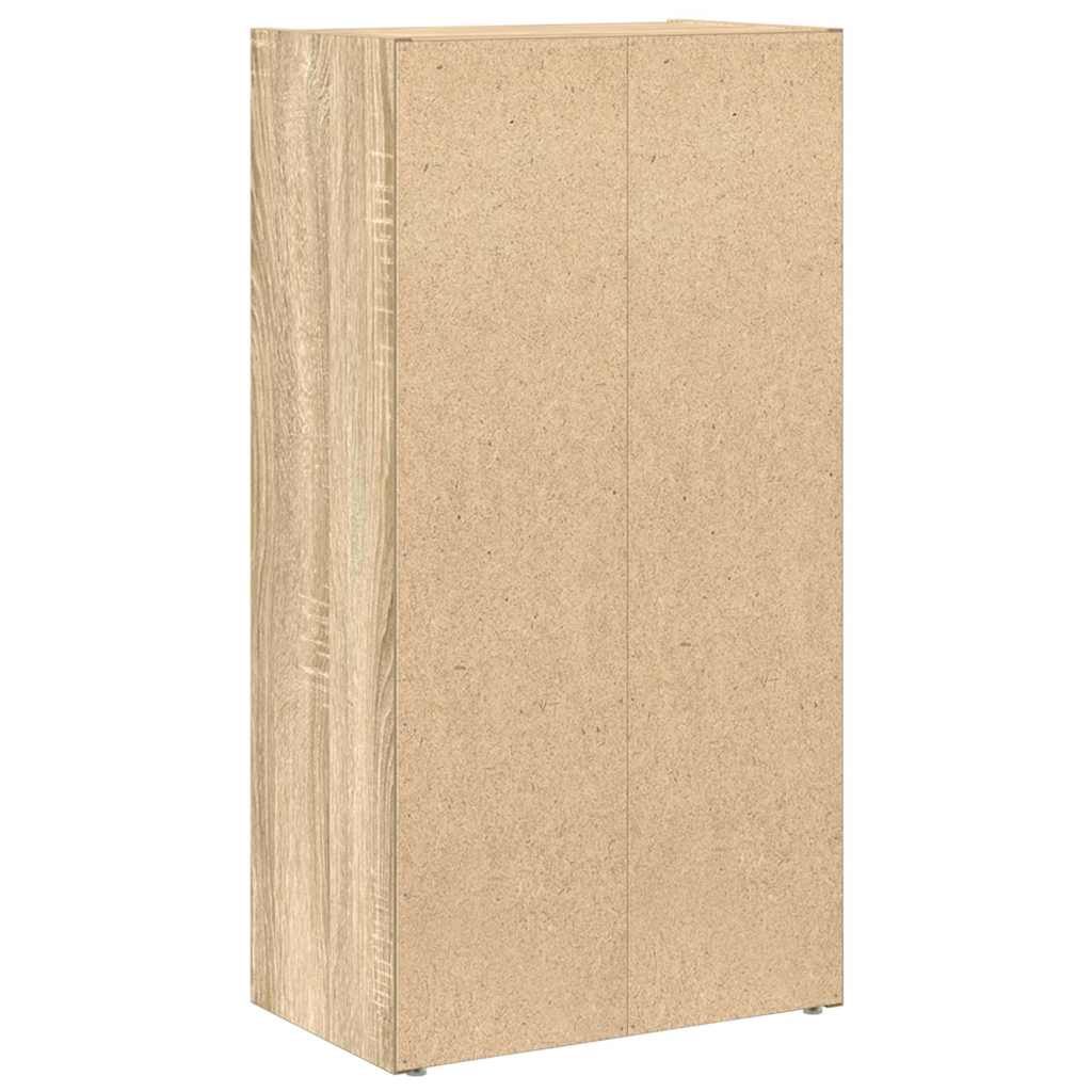 vidaXL Βιβλιοθήκη Sonoma Δρυς 40x24x77 εκ. από Επεξεργασμένο Ξύλο