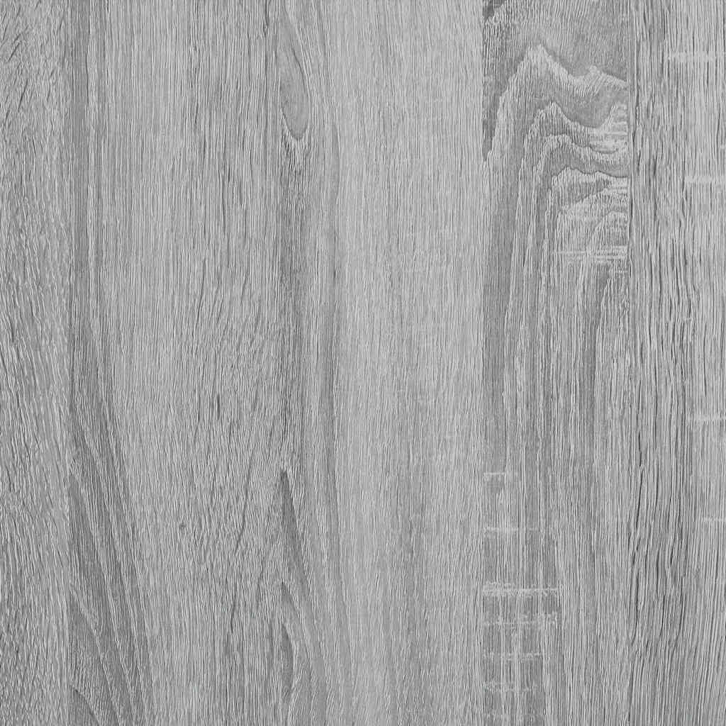 vidaXL Βιβλιοθήκη Γκρι Sonoma 40x24x77 εκ. από Επεξεργασμένο Ξύλο