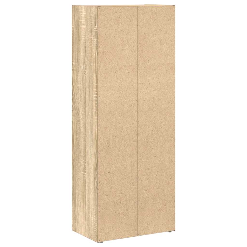 vidaXL Βιβλιοθήκη Sonoma Δρυς 40x24x102 εκ. από Επεξεργασμένο Ξύλο