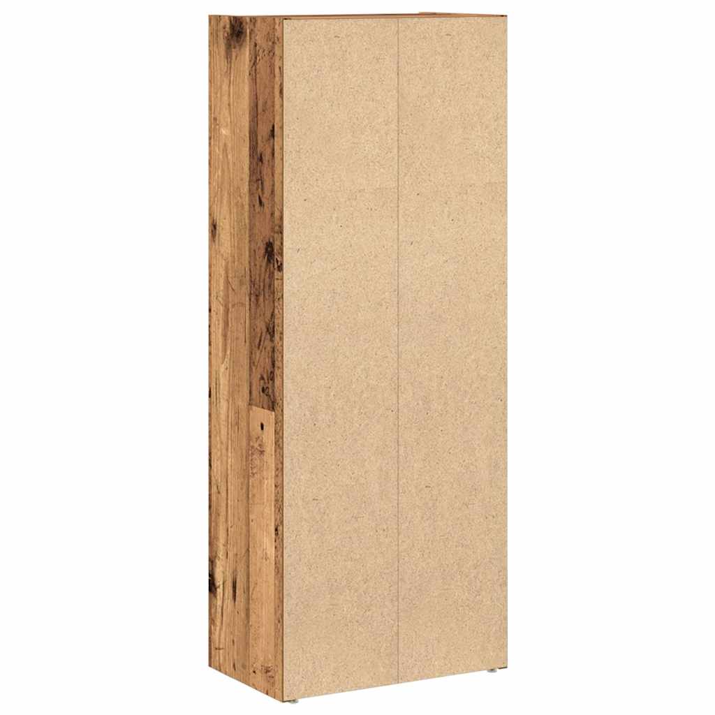 vidaXL Βιβλιοθήκη Όψη Παλαιού Ξύλου 40x24x102 εκ. Επεξεργασμένο Ξύλο