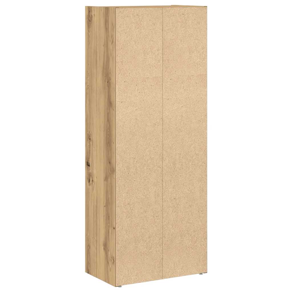 vidaXL Βιβλιοθήκη Αρτισιανή Δρυς 40x24x102 εκ. Επεξ. Ξύλο