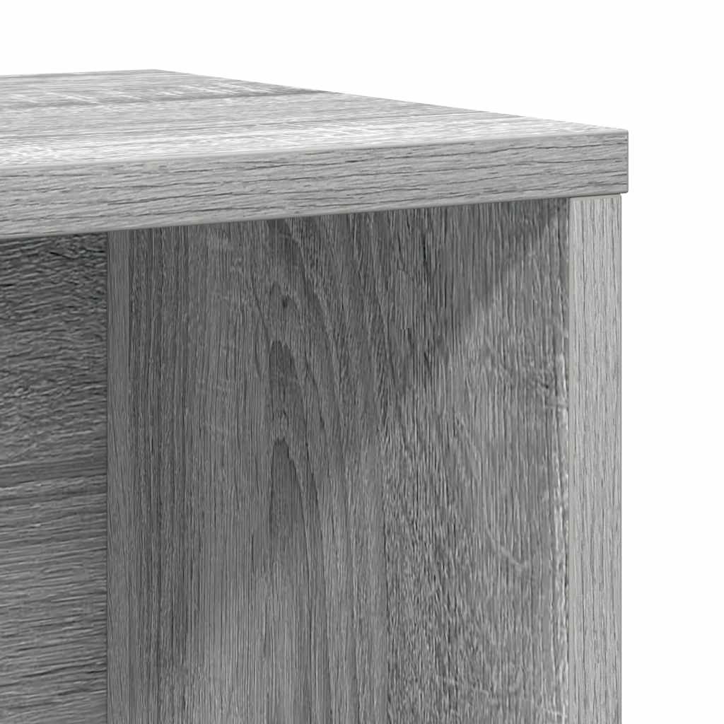 vidaXL Βιβλιοθήκη Γκρι Sonoma 60x24x101,5 εκ. από Επεξεργασμένο Ξύλο
