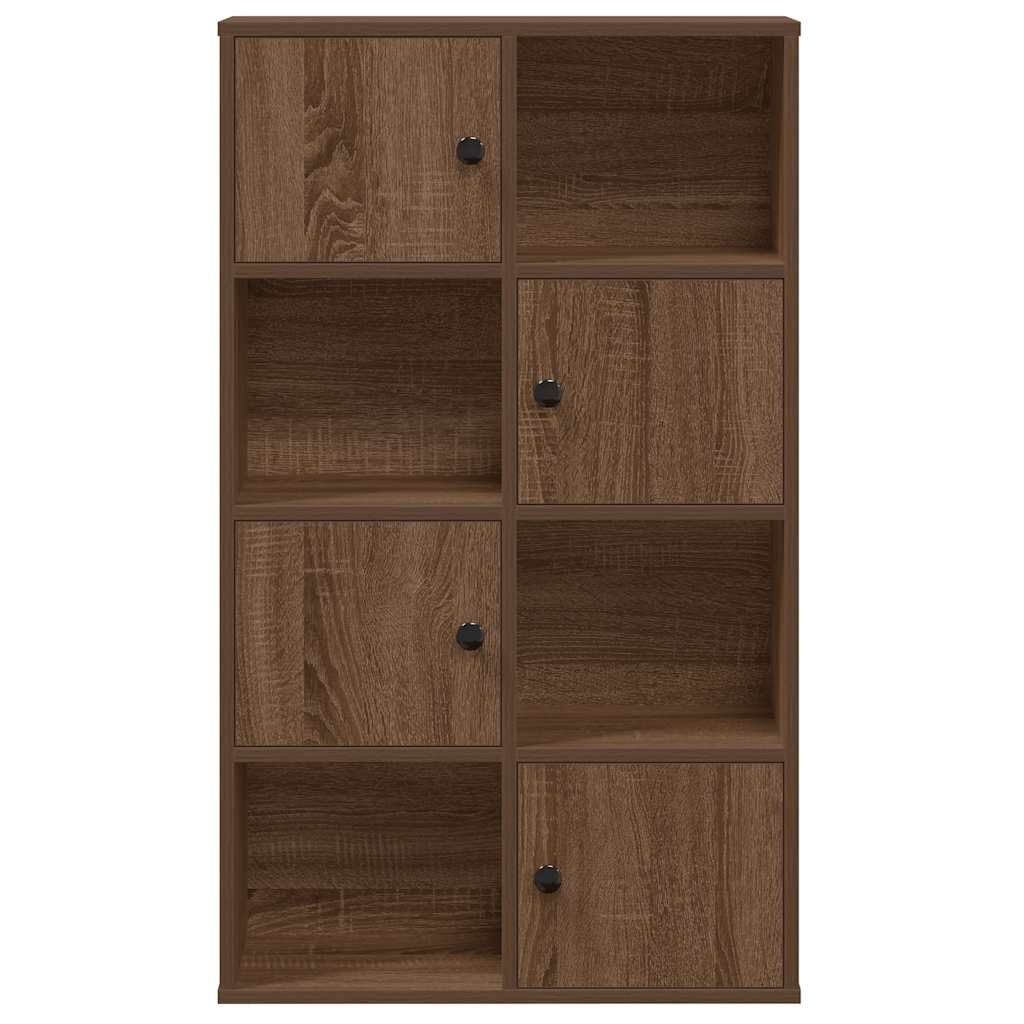 vidaXL Βιβλιοθήκη Καφέ Δρυς 60x24x101,5 εκ. από Επεξεργασμένο Ξύλο