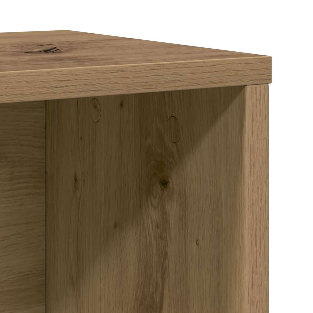 vidaXL Βιβλιοθήκη Αρτισιανή Δρυς 60x24x101,5 εκ. Επεξ. Ξύλο