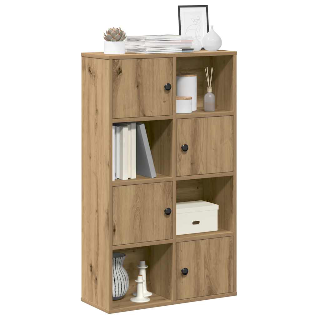 vidaXL Βιβλιοθήκη Αρτισιανή Δρυς 60x24x101,5 εκ. Επεξ. Ξύλο