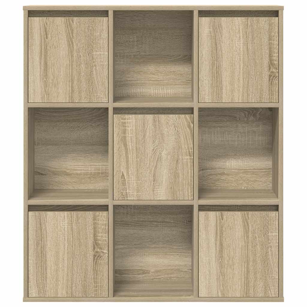 vidaXL Βιβλιοθήκη Sonoma Δρυς 89x24x101,5 εκ. από Επεξεργασμένο Ξύλο