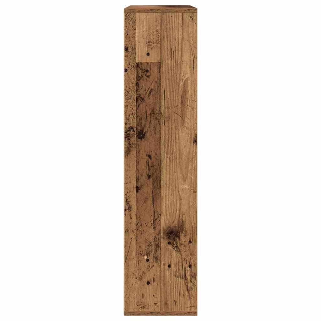 vidaXL Βιβλιοθήκη Όψη Παλαιού Ξύλου 89x24x101,5 εκ. Επεξεργασμένο Ξύλο