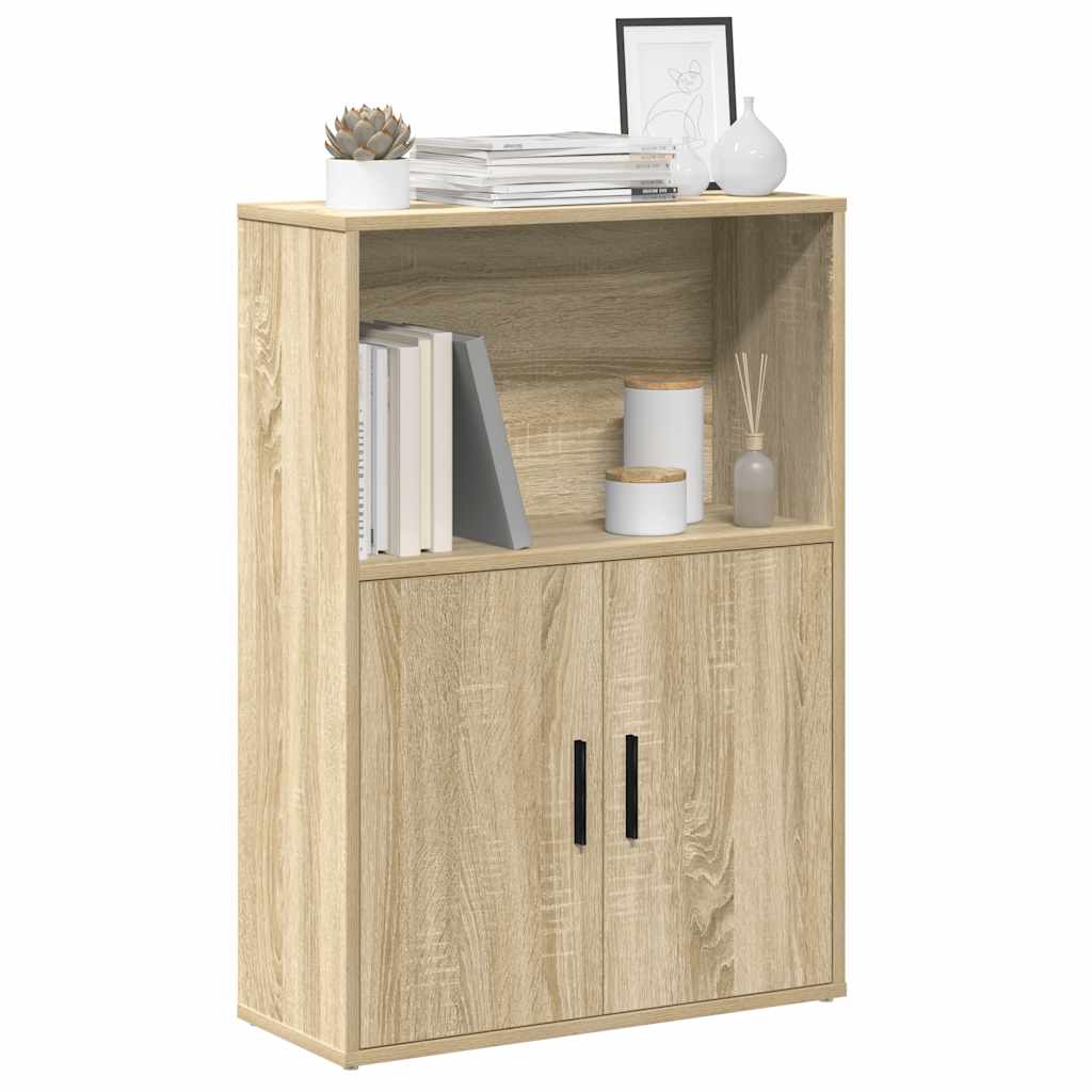 vidaXL Βιβλιοθήκη Sonoma Δρυς 60x24x85 εκ. από Επεξεργασμένο Ξύλο