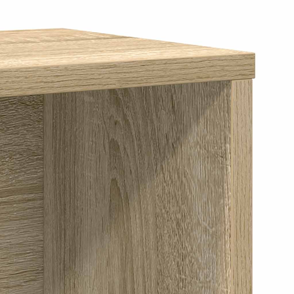 vidaXL Βιβλιοθήκη Sonoma Δρυς 60x24x85 εκ. από Επεξεργασμένο Ξύλο