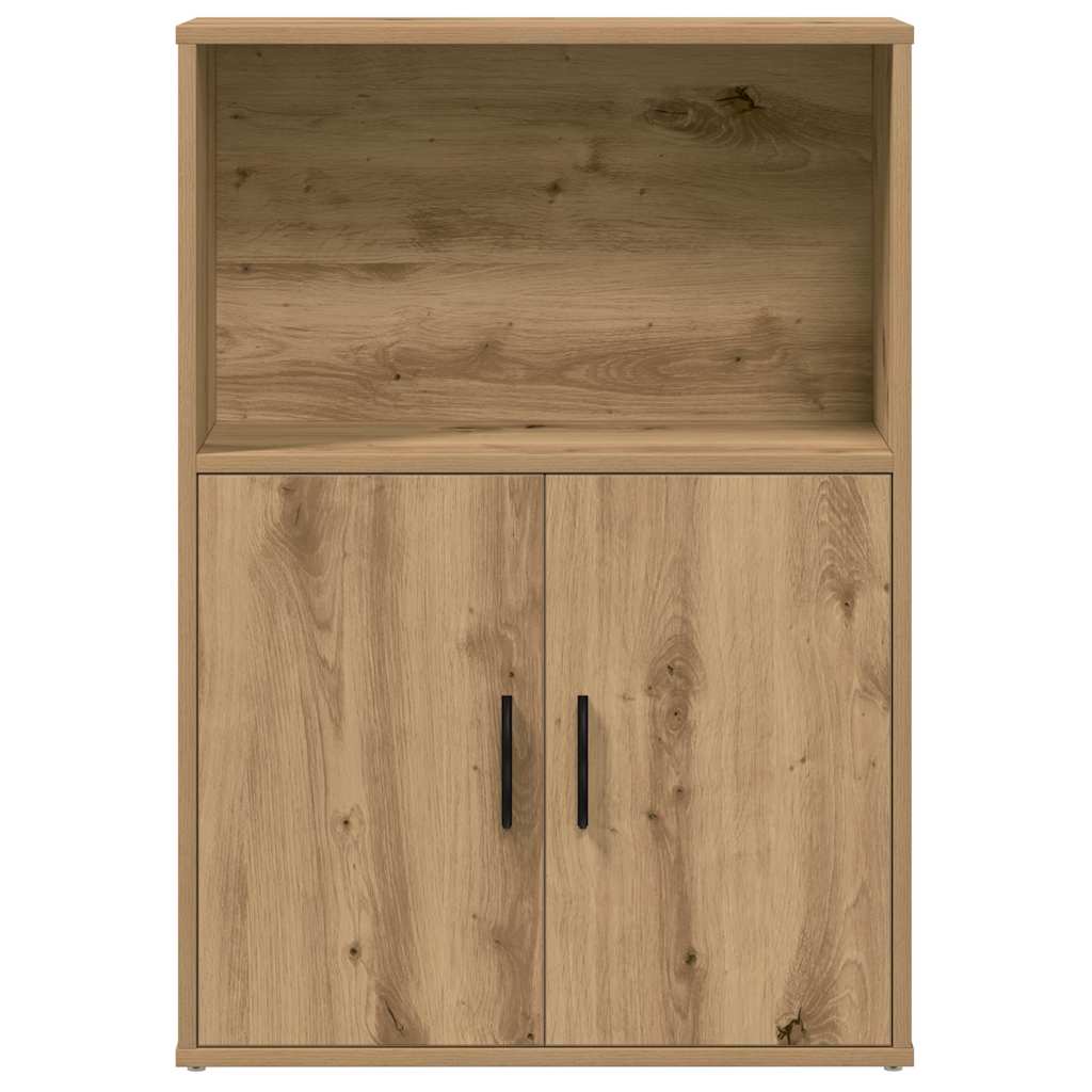 vidaXL Βιβλιοθήκη Αρτισιανή Δρυς 60x24x85 εκ. Επεξ. Ξύλο