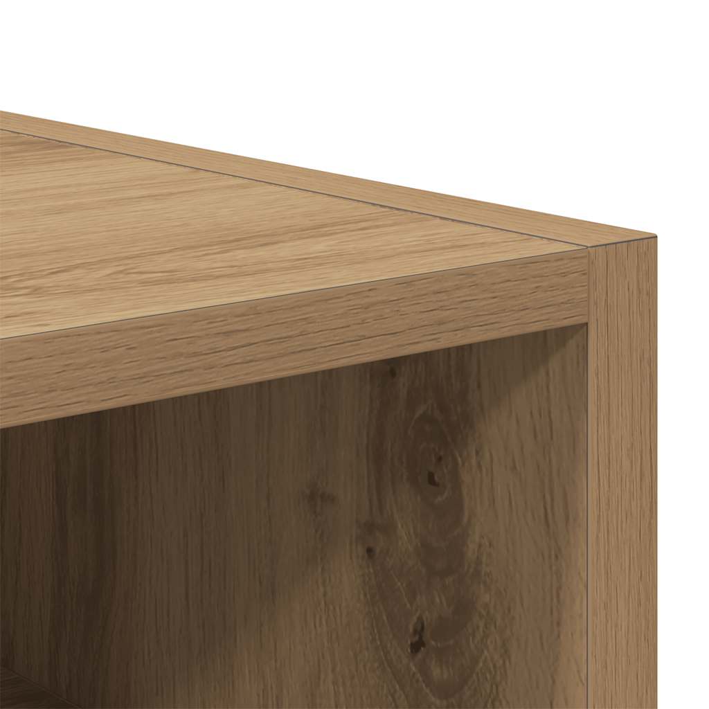vidaXL Βιβλιοθήκη Αρτισιανή Δρυς 60x24x85 εκ. Επεξ. Ξύλο