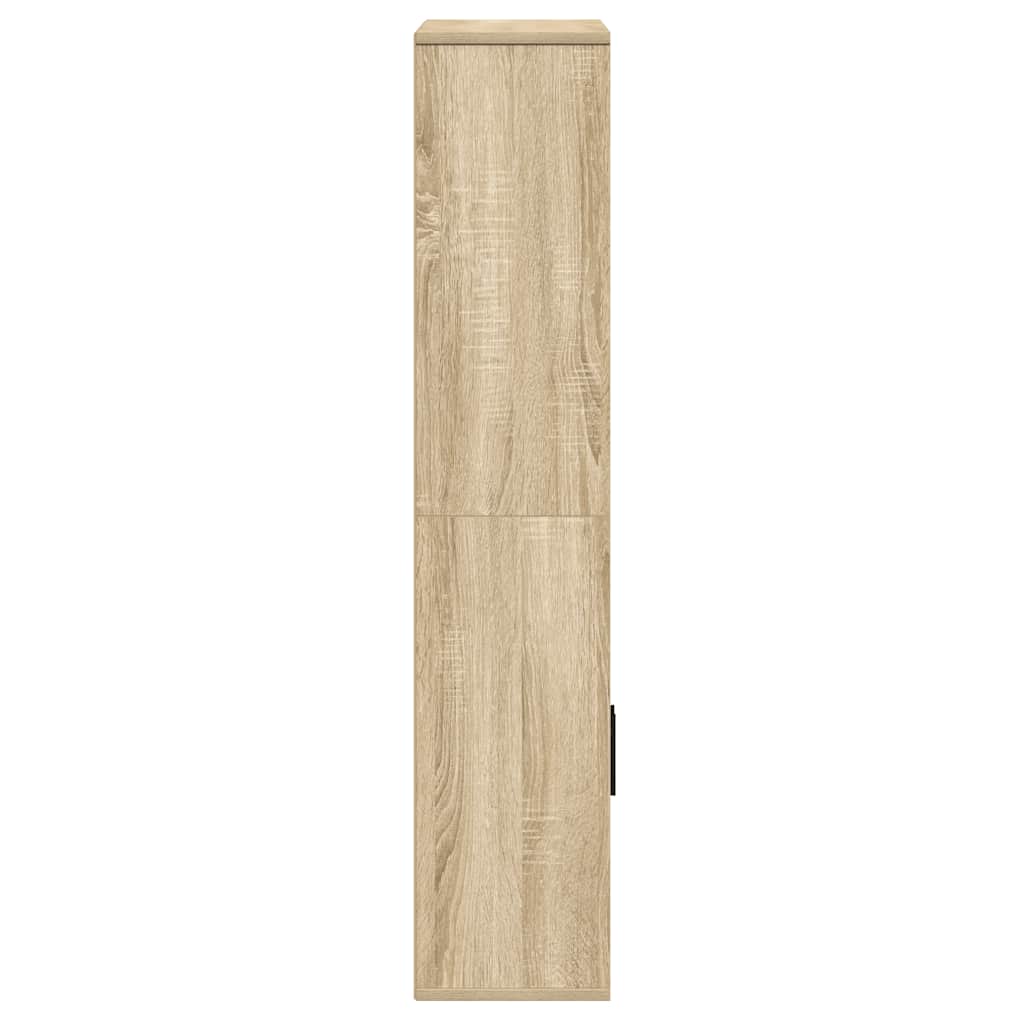 vidaXL Βιβλιοθήκη Sonoma Δρυς 60x24x120 εκ. από Επεξεργασμένο Ξύλο