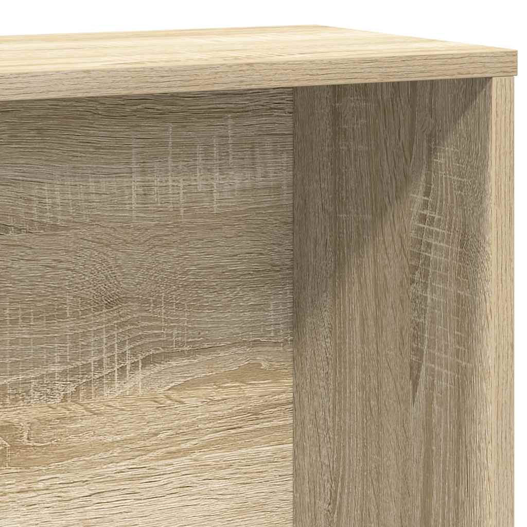 vidaXL Βιβλιοθήκη Sonoma Δρυς 60x24x120 εκ. από Επεξεργασμένο Ξύλο