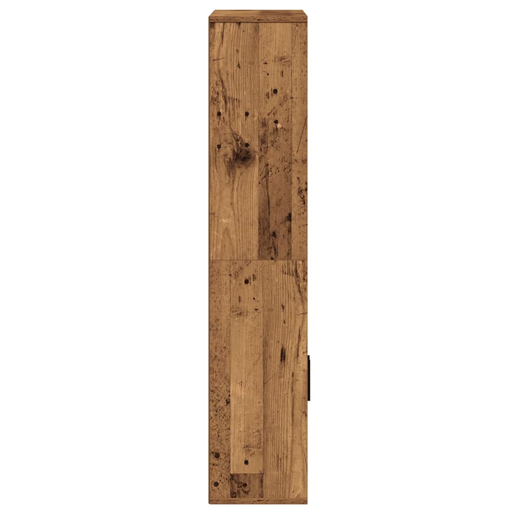 vidaXL Βιβλιοθήκη Όψη Παλαιού Ξύλου 60x24x120 εκ. Επεξεργασμένο Ξύλο