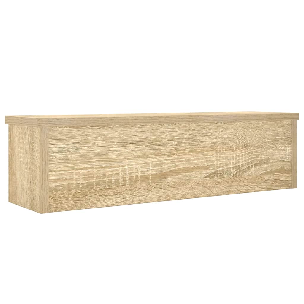 vidaXL Ράφι κουζίνας στοιβαζόμενο Sonoma Δρυς 60x15x16 εκ.