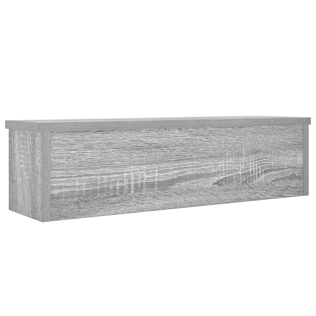 vidaXL Ράφι κουζίνας στοιβαζόμενο Γκρι Sonoma 60x15x16 εκ.