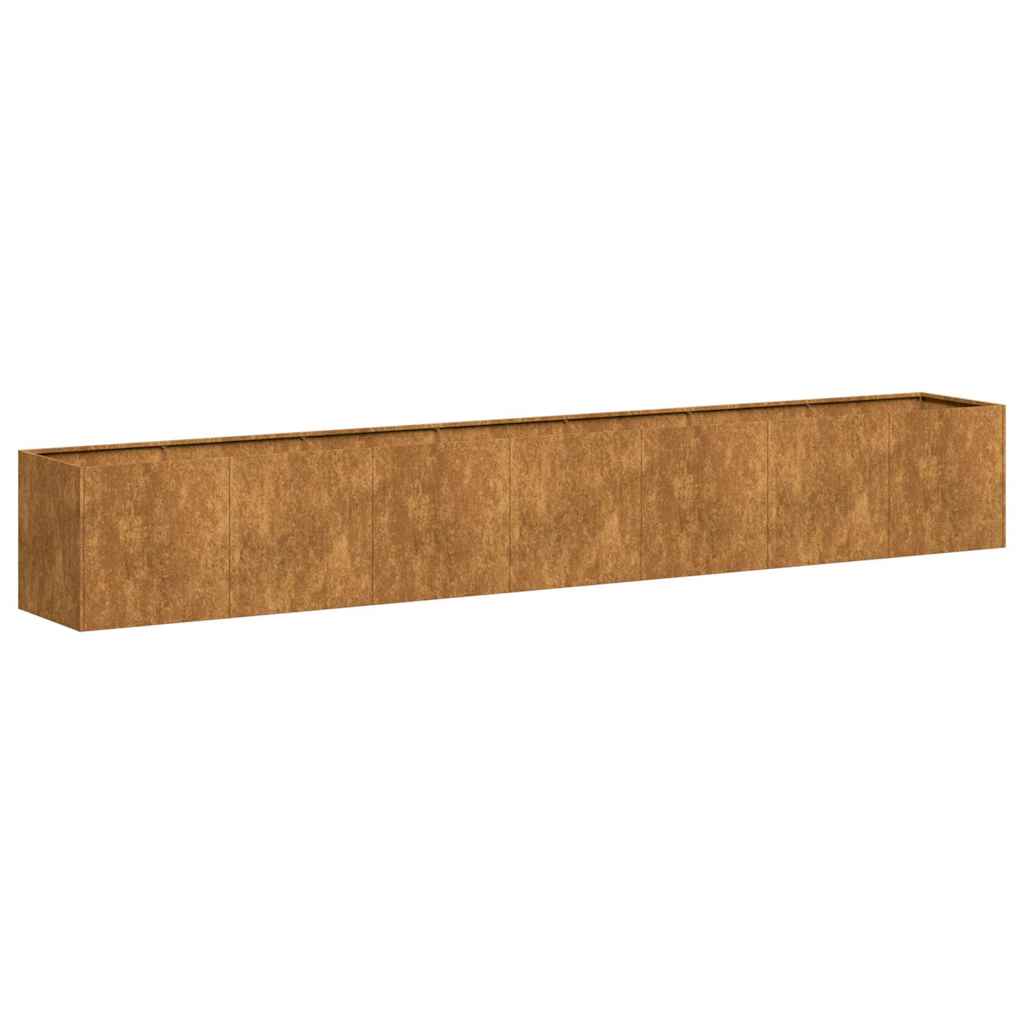 vidaXL Ζαρντινιέρα 280x40x40 εκ. Ατσάλι Σκληρυθέν στον Αέρα