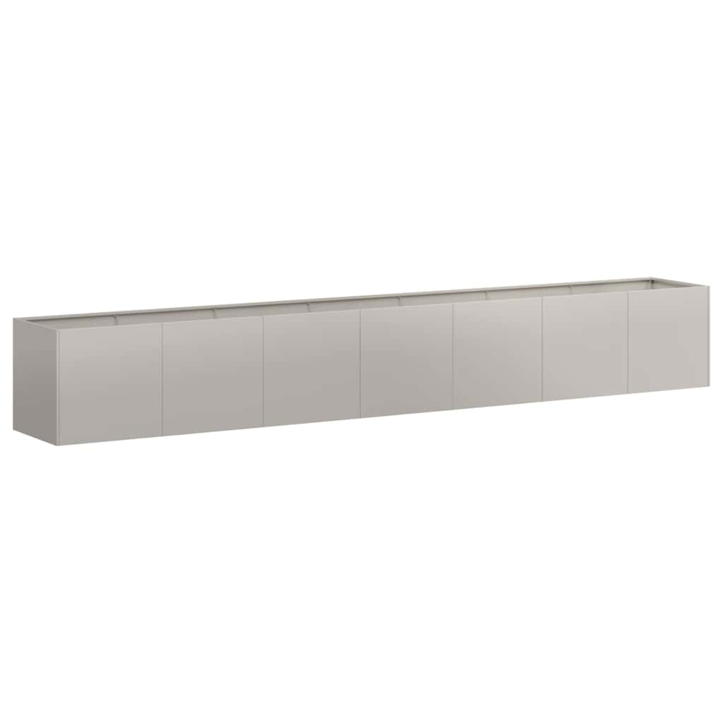 vidaXL Ζαρντινιέρα 280x40x40 εκ. Ατσάλι Σκληρυθέν στον Αέρα