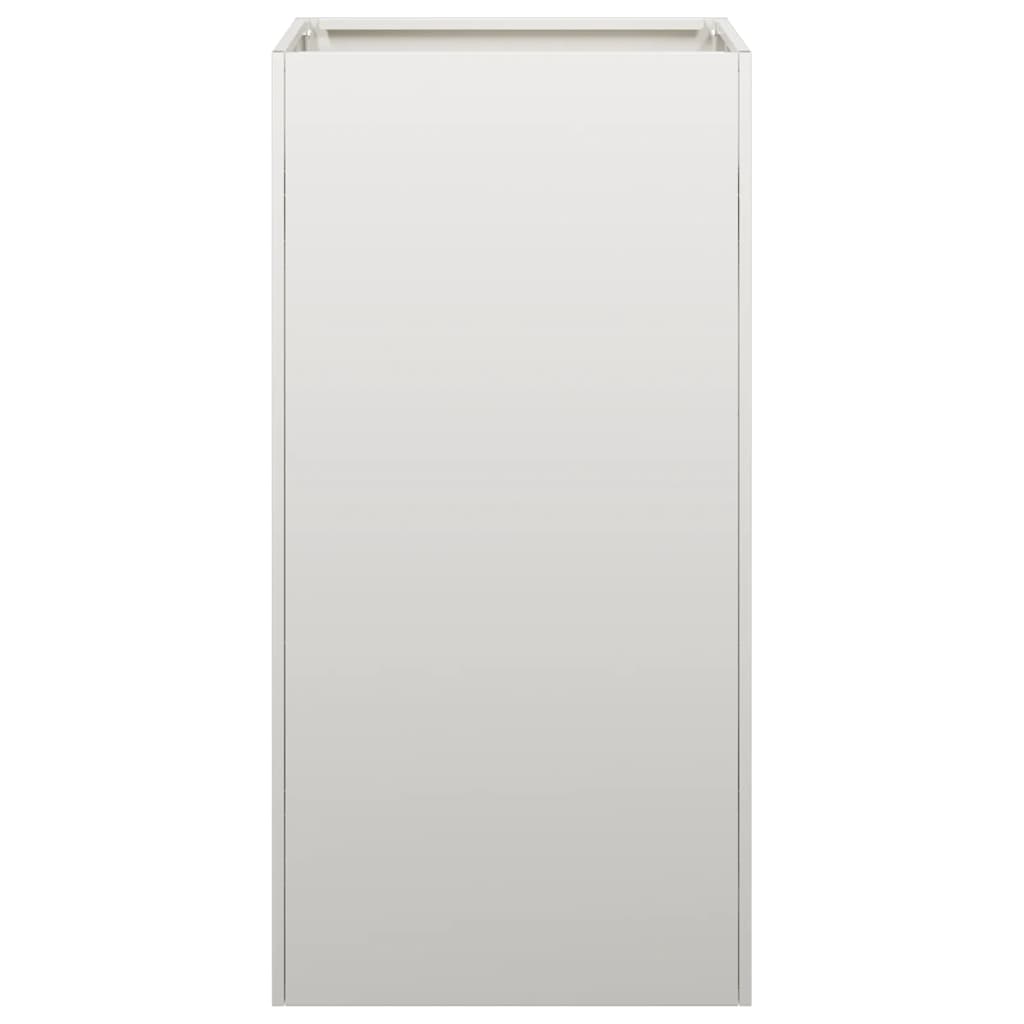 vidaXL Ζαρντινιέρα 40x40x80 εκ. από Ανοξείδωτο Ατσάλι